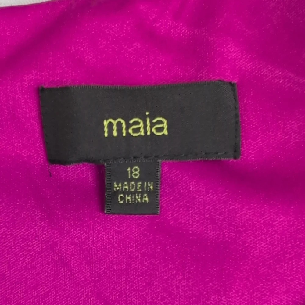 Chic Magenta Ruffle Sleeve Midi Dressโ - Picture 4 of 7